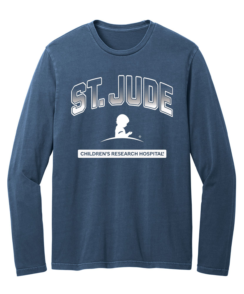 St. Jude Ombre Long Sleeve Tee